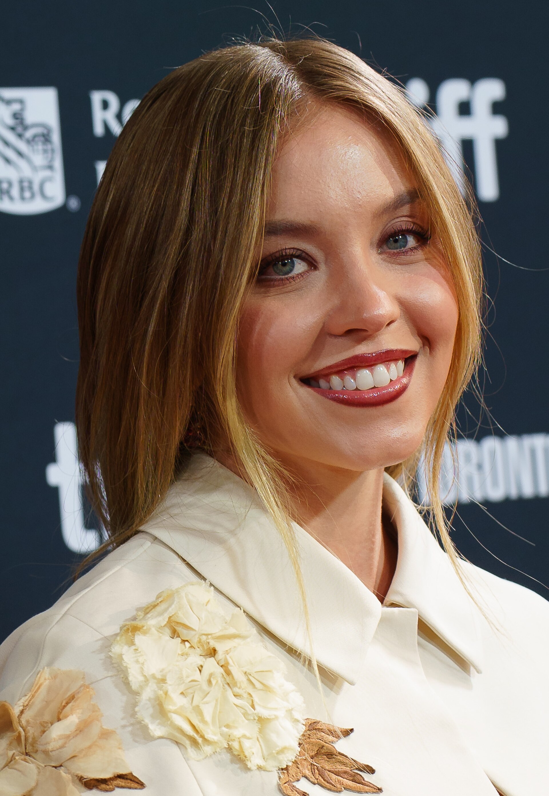 Sydney Sweeney, actor, at the 2024 Toronto International Film Festival (TIFF) for the movie Eden.
