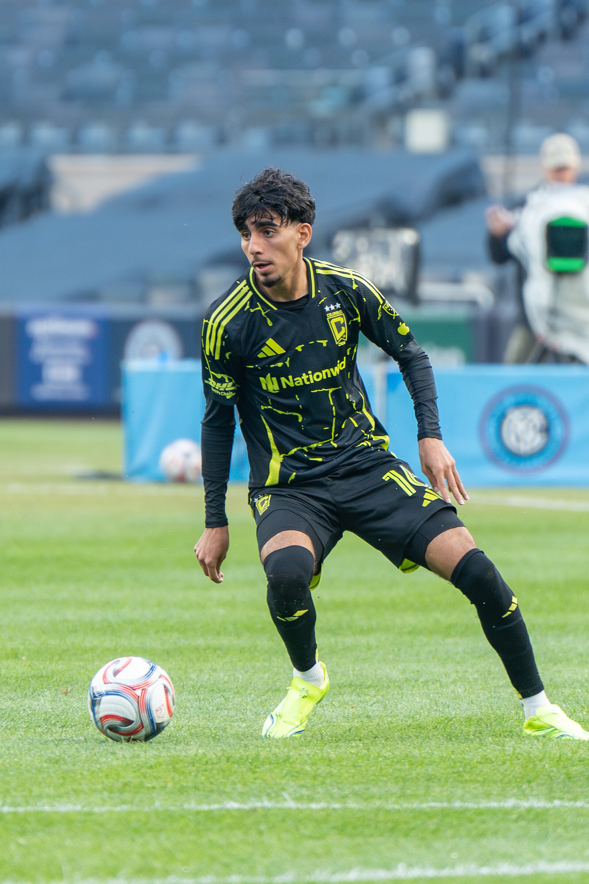 Taha Habroune during New York City FC vs Columbus Crew on May 10, 2026
