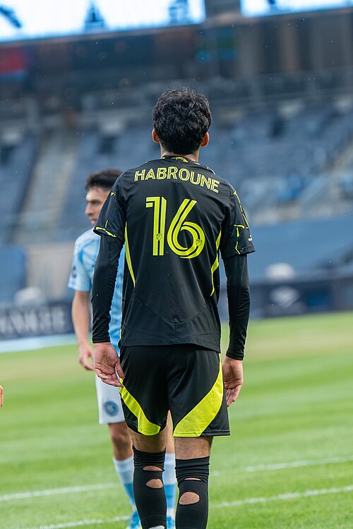Taha Habroune during New York City FC vs Columbus Crew on May 10, 2026