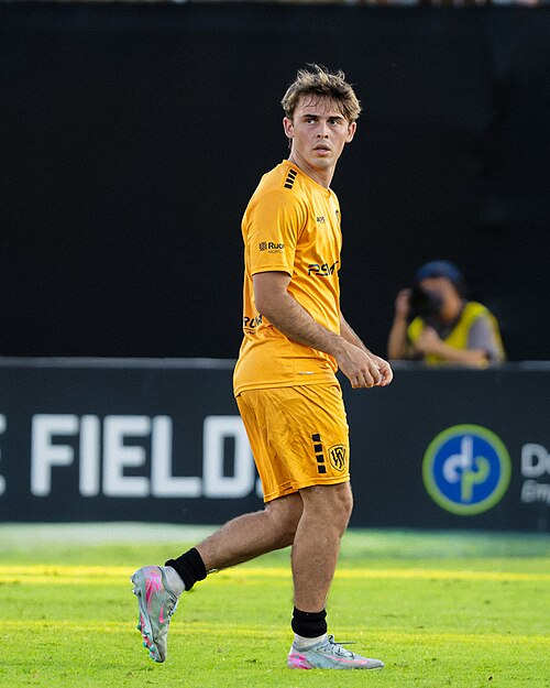 Taig Healy playing for the Fort Wayne FC vs Richmond Kickers on June, 20, 2026