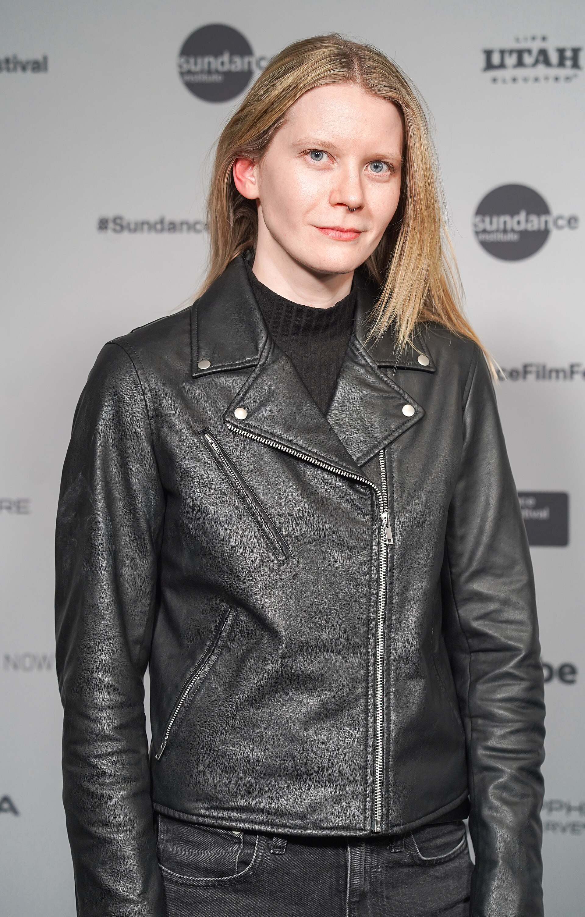 Taika Augustaitis during the Radiant Frost premiere at the 2026 Sundance Film Festival