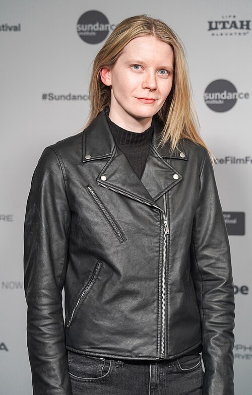 Taika Augustaitis during the Radiant Frost premiere at the 2026 Sundance Film Festival