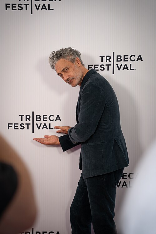 Taika Waititi at the premiere of JAIL TIME RECORDS at Tribeca Film Festival 2026.