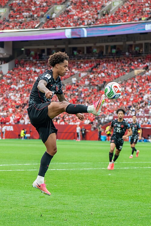 Tajon Buchanan during Canada v Qatar on 18 June 2026 at the 2026 FIFA World Cup