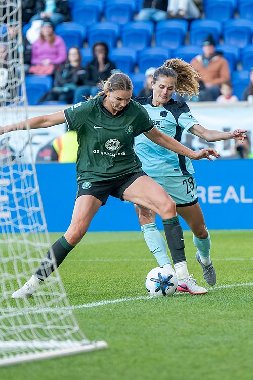 Taylor Flint Katie Lampson during Gotham FC vs Racing Louisville on May 3, 2026