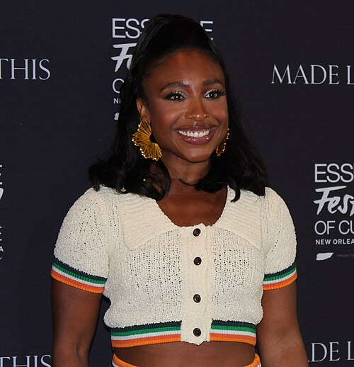 Taylor Polidore at 2025 Essence Festival of Culture.