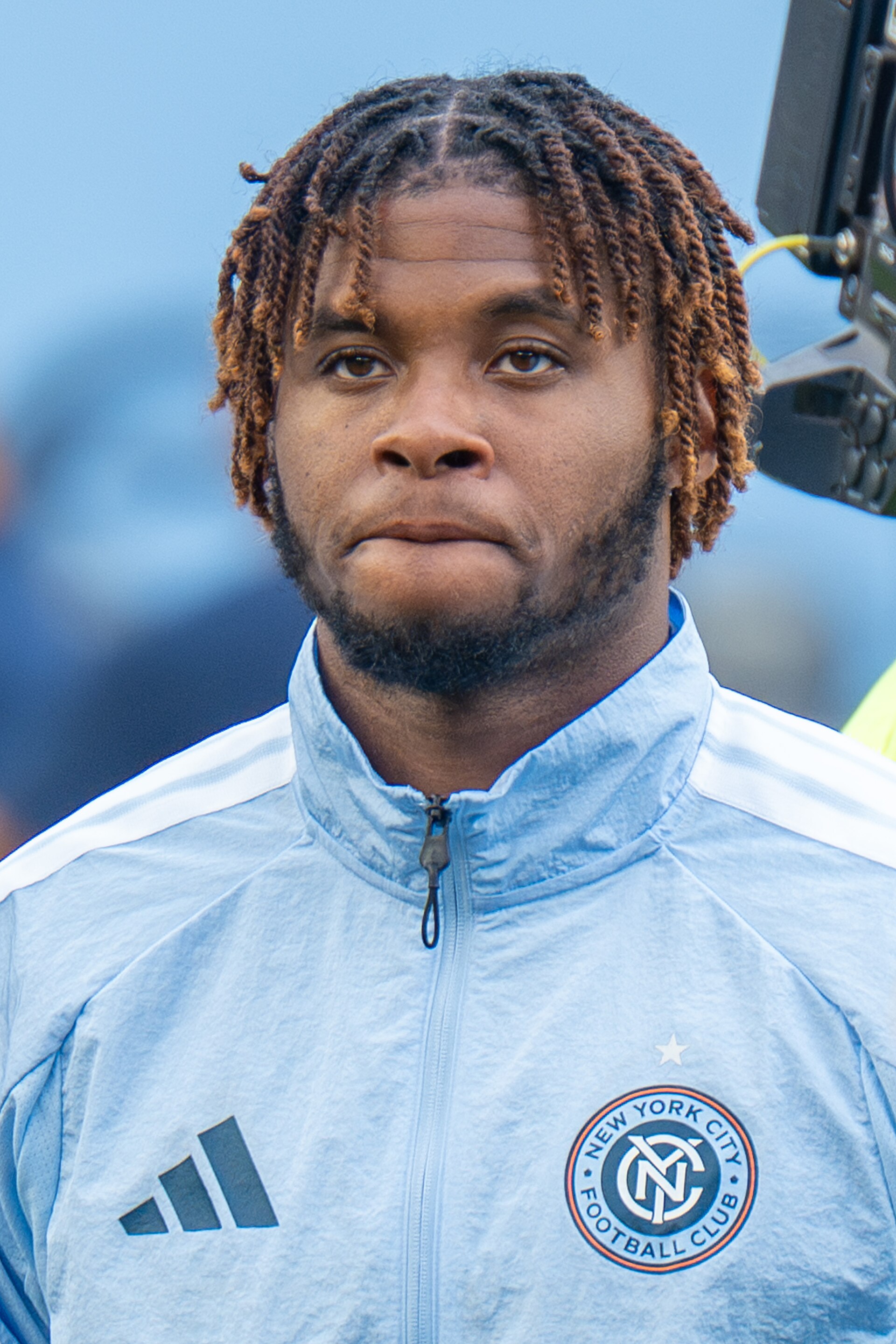 Tayvon Gray during New York City FC vs Columbus Crew on May 10, 2026