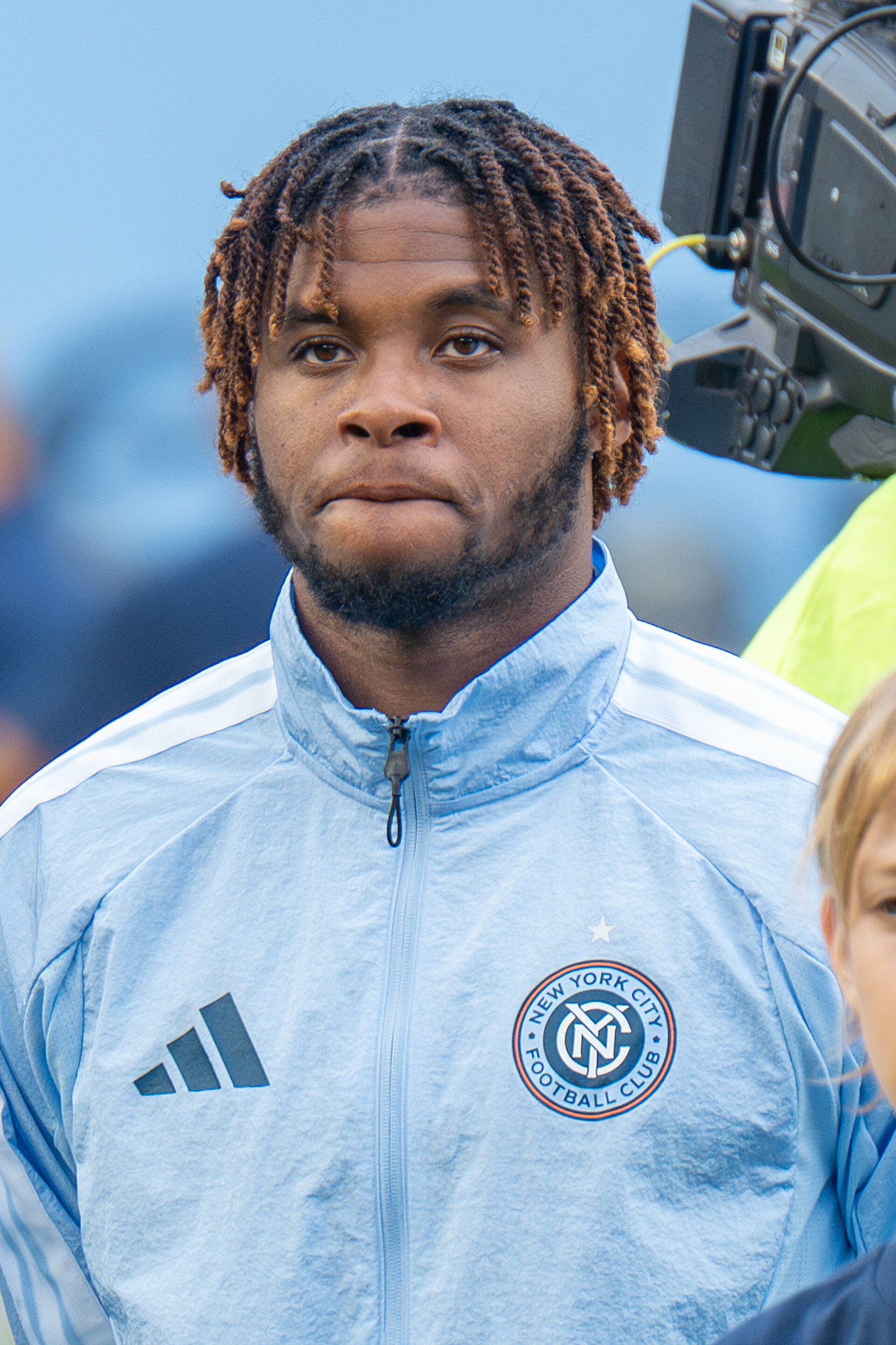 Tayvon Gray during New York City FC vs Columbus Crew on May 10, 2026