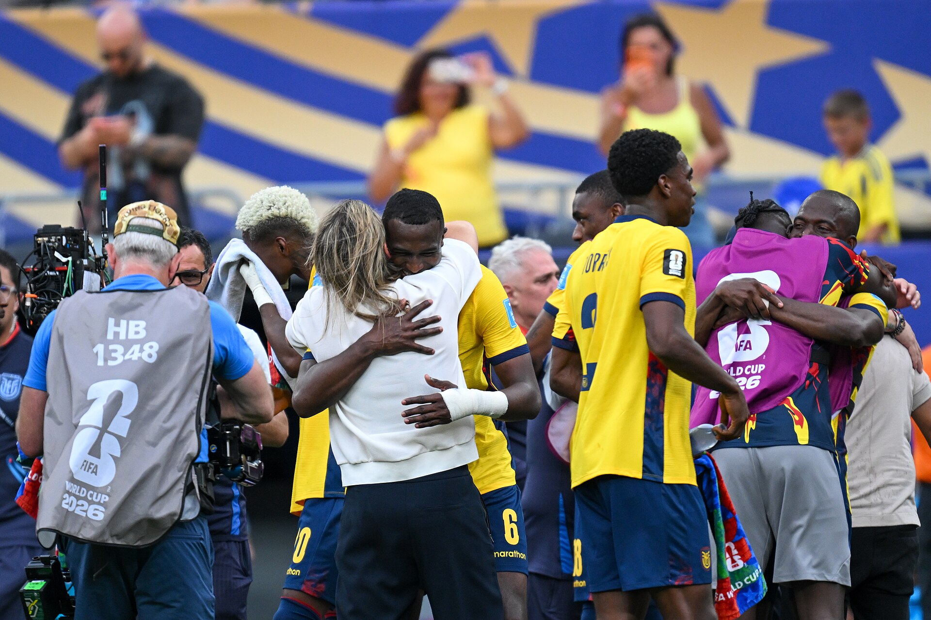 EAST RUTHERFORD, UNITED STATES - June 25: = during the FIFA World Cup 2026 Group E match between Ecuador  and  Germany on June 25, 2026 MetLife Stadium, East Rutherford, New Jersey