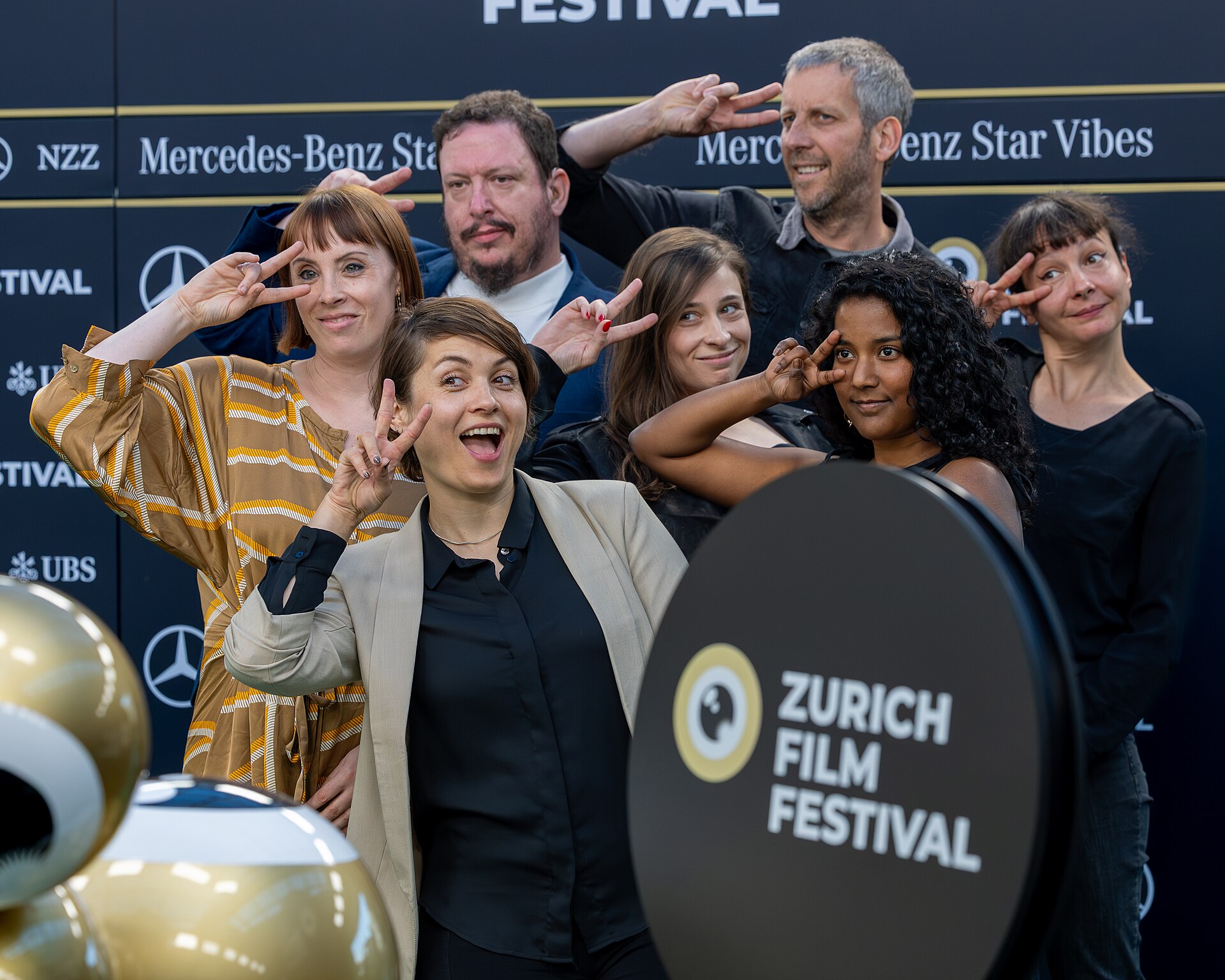 Ted Evans on the Green Carpet at the 2025 Zurich Film Festival.