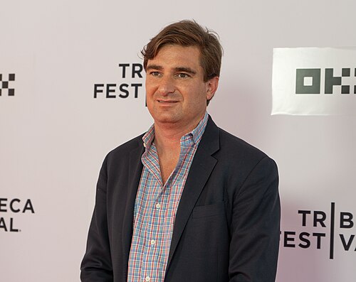 Teddy Kunhardt at the premiere of "Cuomo" at the 25th Tribeca Film Festival in New York City.