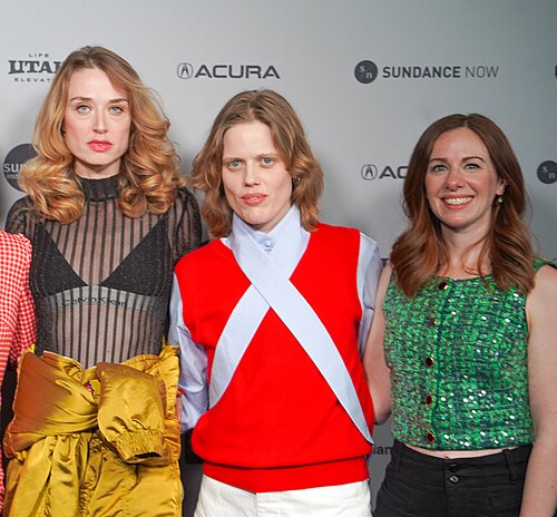 Tess Degenstein, Kelly McCormack, and Ariel Bond of How Brief, at 2026 Sundance Film Festival