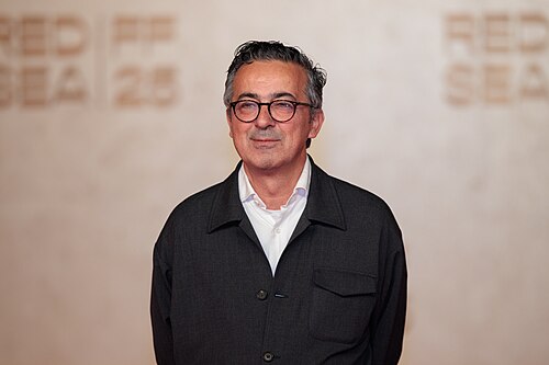 Thanassis Karathanos attends the All That's Left Of You screening at the Red Sea International Film Festival 2025 on December 10, 2025 in Jeddah, Saudi Arabia.