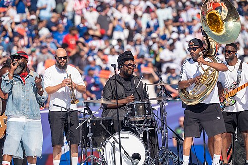 The Roots during France v Paraguay at the 2026 FIFA World Cup