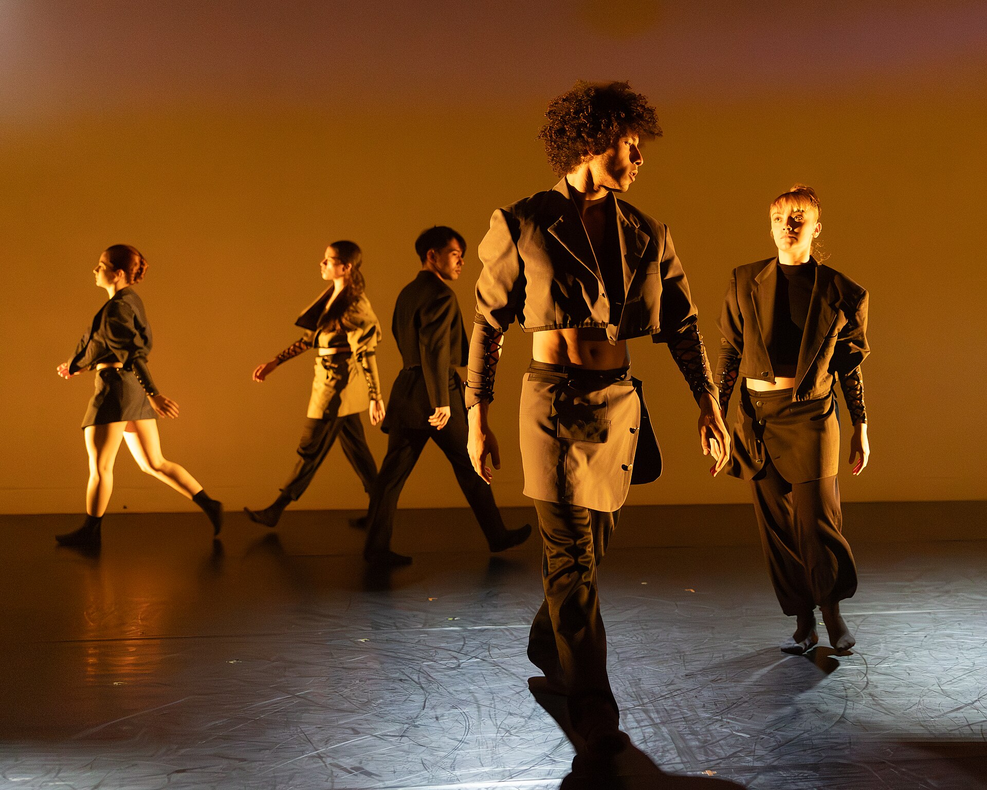 The São José dos Campos Dance Company performing “Voyeur / Samba and Love” at the 2025 Edinburgh Festival Fringe