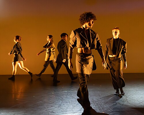 The São José dos Campos Dance Company performing “Voyeur / Samba and Love” at the 2025 Edinburgh Festival Fringe