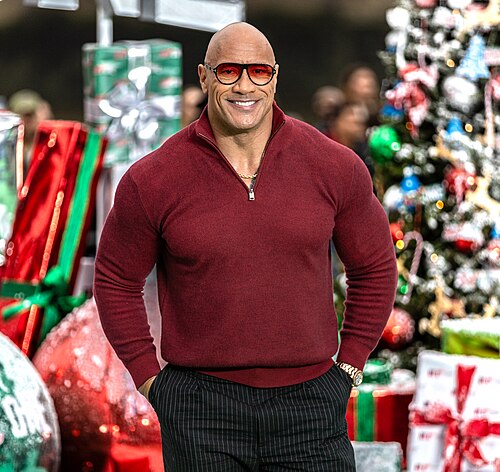 Dwayne Johnson at 'Red one' premiere, London 2024