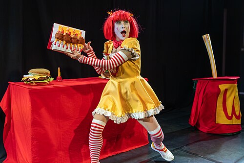 Theatre Group GUMBO performing “Are You Lovin' It?” at the 2025 Edinburgh Festival Fringe.