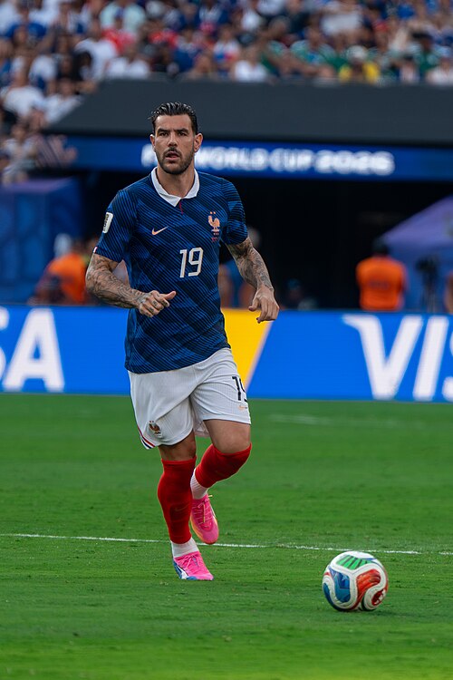Theo Hernandez during France v Sweden at the 2026 FIFA World Cup