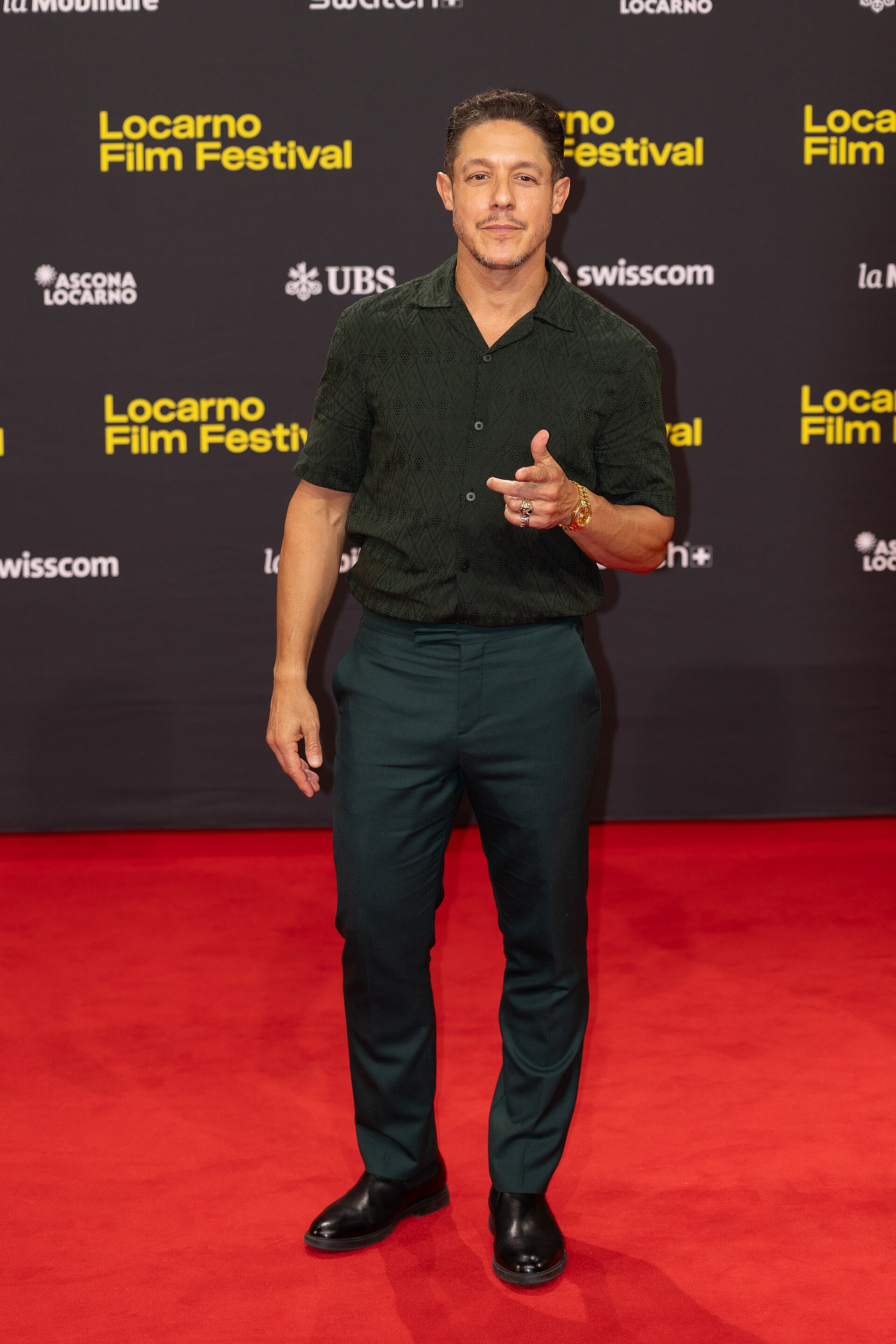 Theo Rossi at 79th Locarno Film Festival - Red Carpet - Day 9