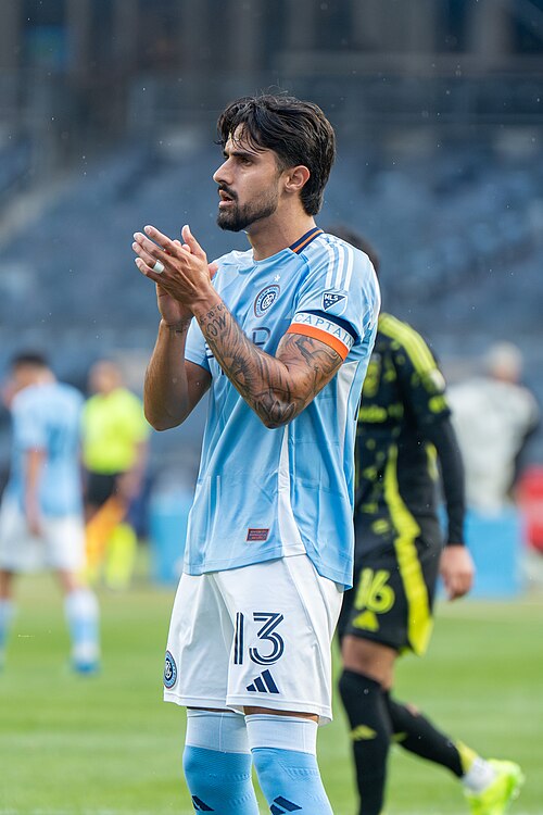 Thiago Martins during New York City FC vs Columbus Crew on May 10, 2026