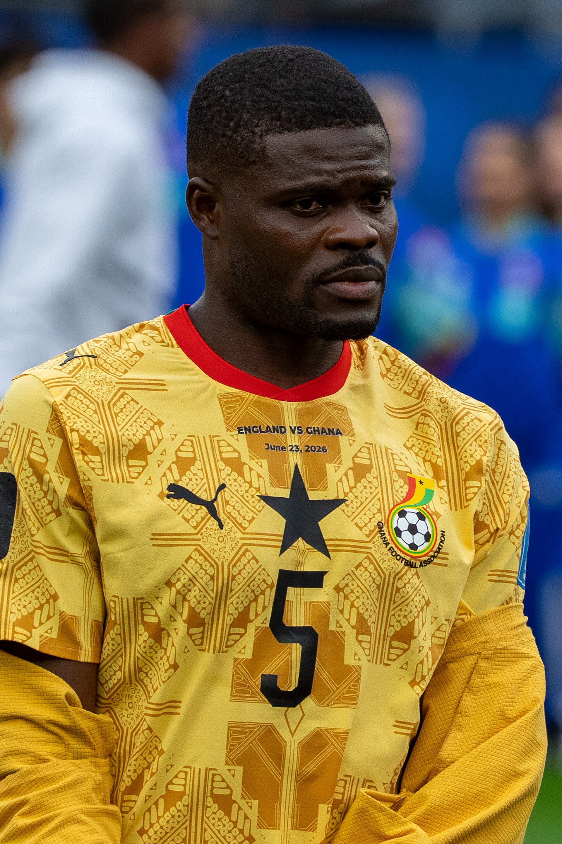 Thomas Partey during England v Ghana on 23 June 2026 at the 2026 FIFA World Cup