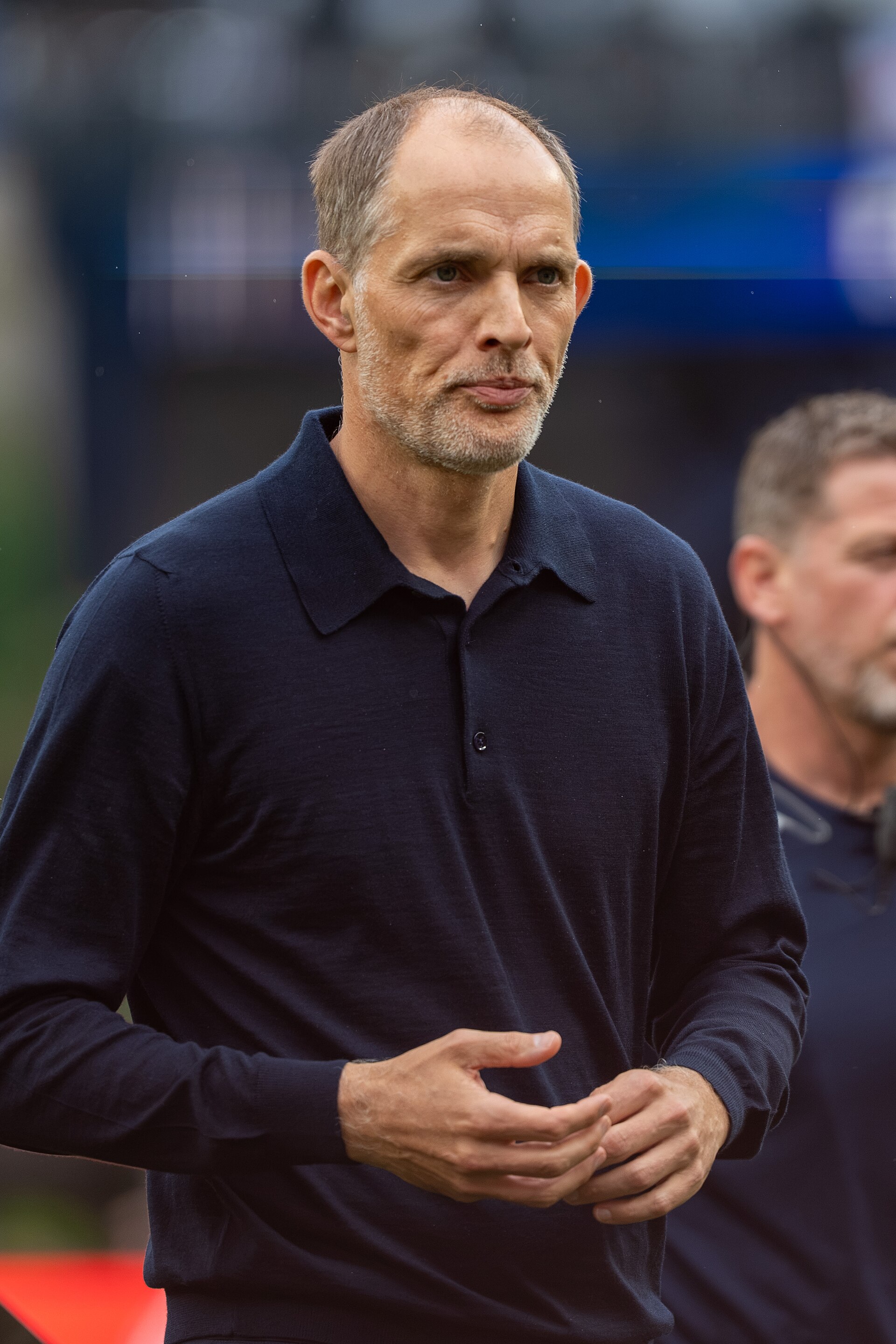 Thomas Tuchel during England v Ghana on 23 June 2026 at the 2026 FIFA World Cup