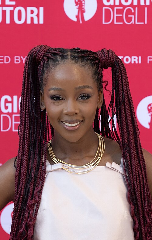 Thuso Mbedu, Actress, at 83rd Venice International Film Festival in Venice, Italy for the film Miu Miu Women's Tales .