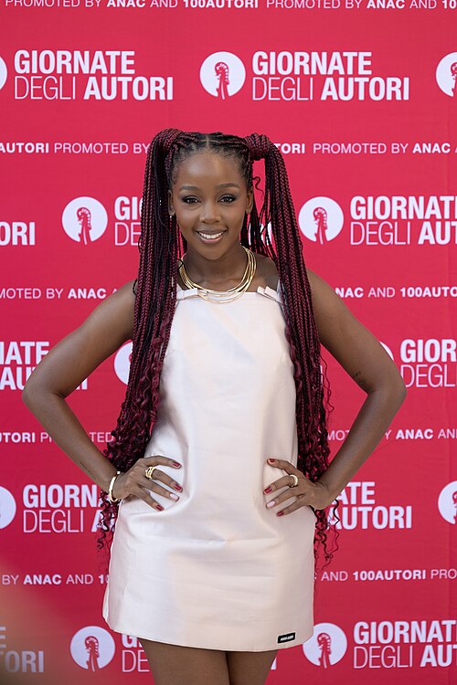 Thuso Mbedu, Actress, at 83rd Venice International Film Festival in Venice, Italy for the film Miu Miu Women's Tales .
