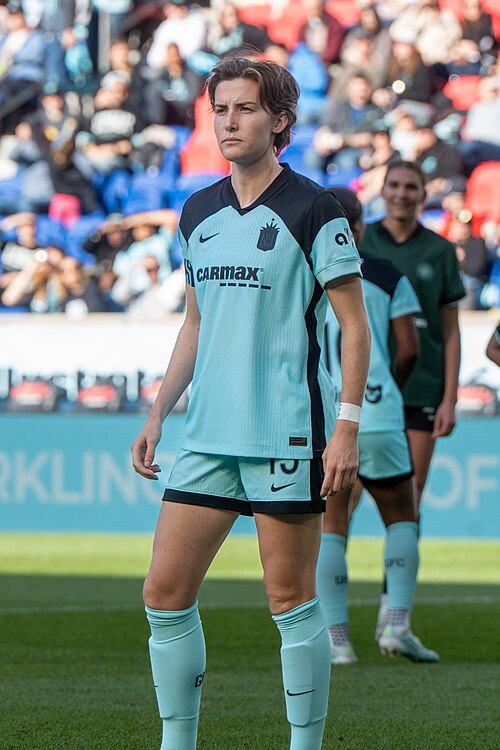 Tierna Davidson during Gotham FC vs Racing Louisville on May 3, 2026