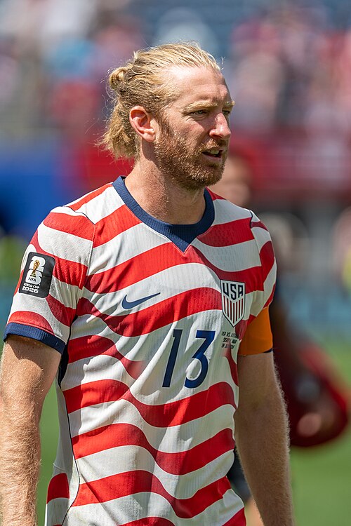 Tim Ream during United States v Australia on 19 June 2026 at the 2026 FIFA World Cup