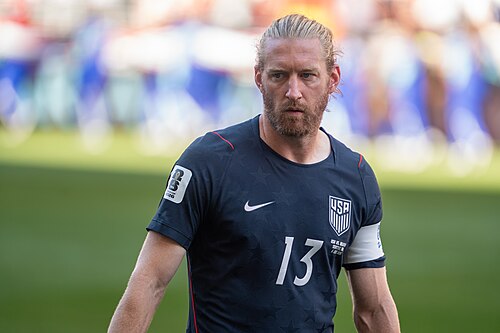 Tim Ream during Belgium v United States at the 2026 FIFA World Cup