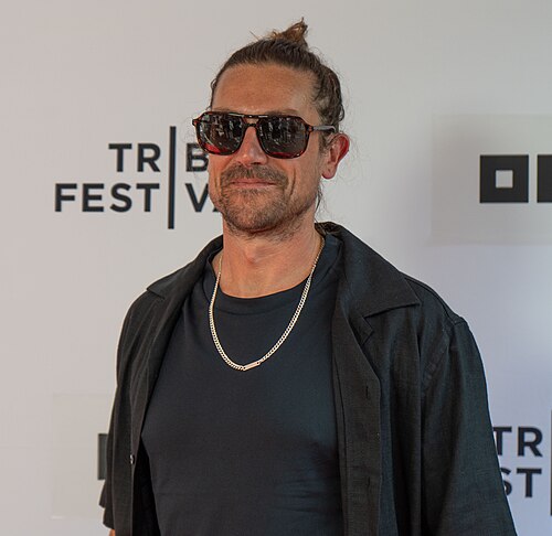 Tim Travers Hawkins at the premiere of "American Zoo" at the 25th Tribeca Film Festival in New York City.