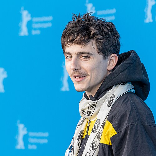 Der Schauspieler Timothée Chalamet auf der Berlinale 2025