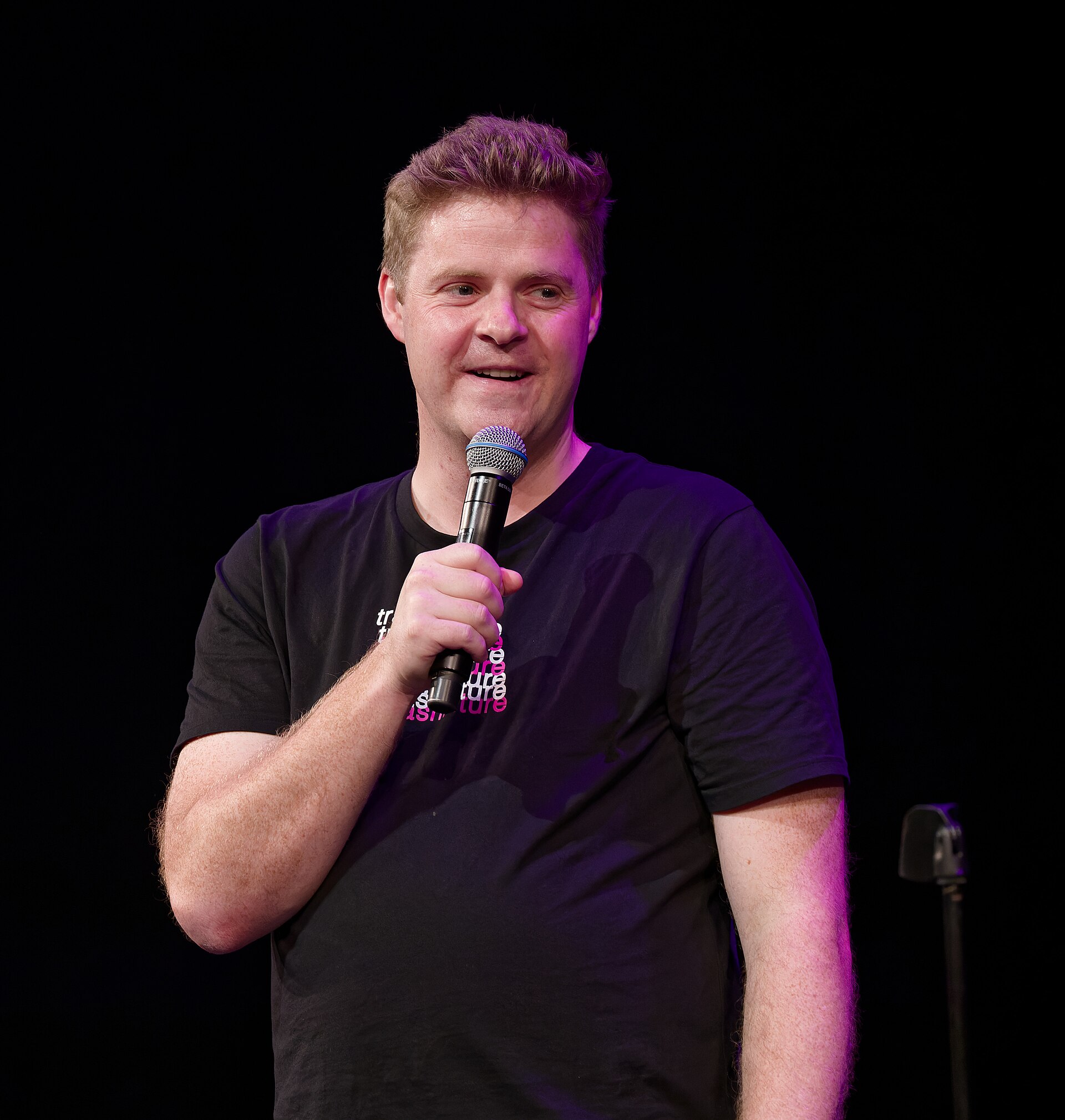 Tom Ballard, comedian, at the 2024 Edinburgh Festival Fringe in the show, Best of Fest.