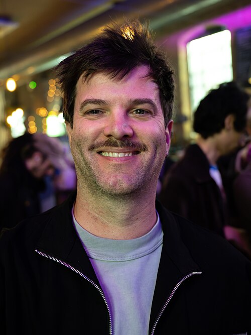 Tom Ravenscroft, British radio presenter, at the 2025 SXSW London festival in London, England.