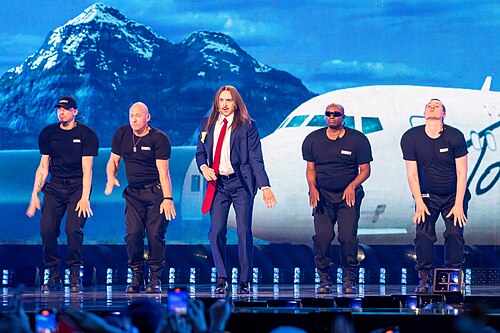 Tommy Cash, Eurovision 2025 1st semi final live show