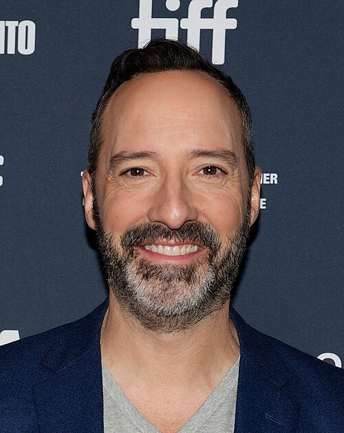 Tony Hale, actor, at the 2024 Toronto International Film Festival (TIFF) for the movie Sketch.