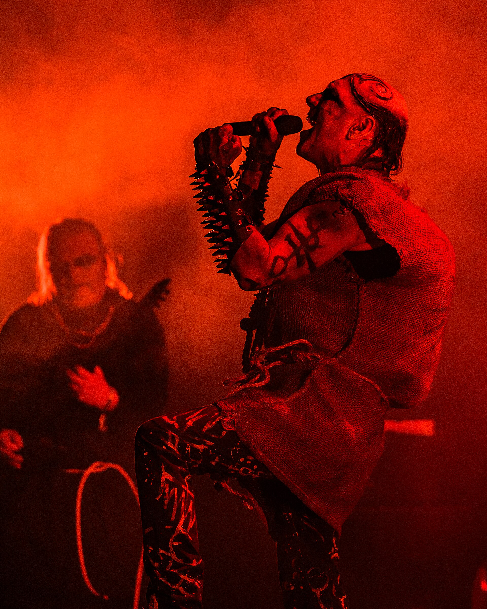 Attila Csihar and Attila Szigeti with Tormentor at the Inferno Metal Festival in Oslo, Norway, 2026