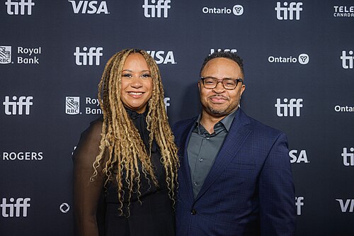 Actress Tracie Thoms and actor Eugene Byrd at the premiere of Misty Green at the 2026 Toronto International Film Festival (TIFF) in Toronto, Canada on September 13th 2026.