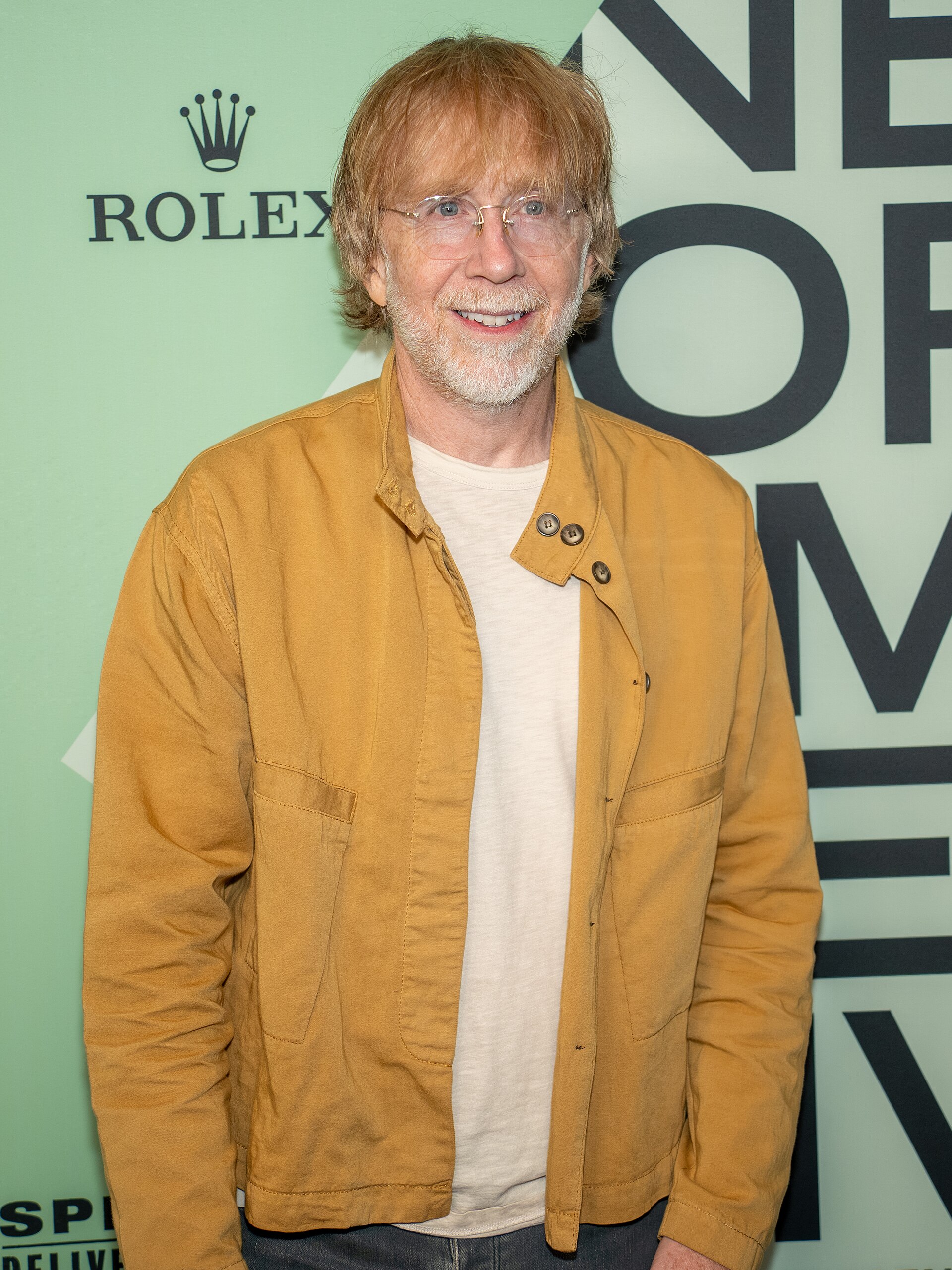 Trey Anastasio at the 63rd annual New York Film Festival at Lincoln Center in 2025 for the film Springsteen: Deliver Me from Nowhere