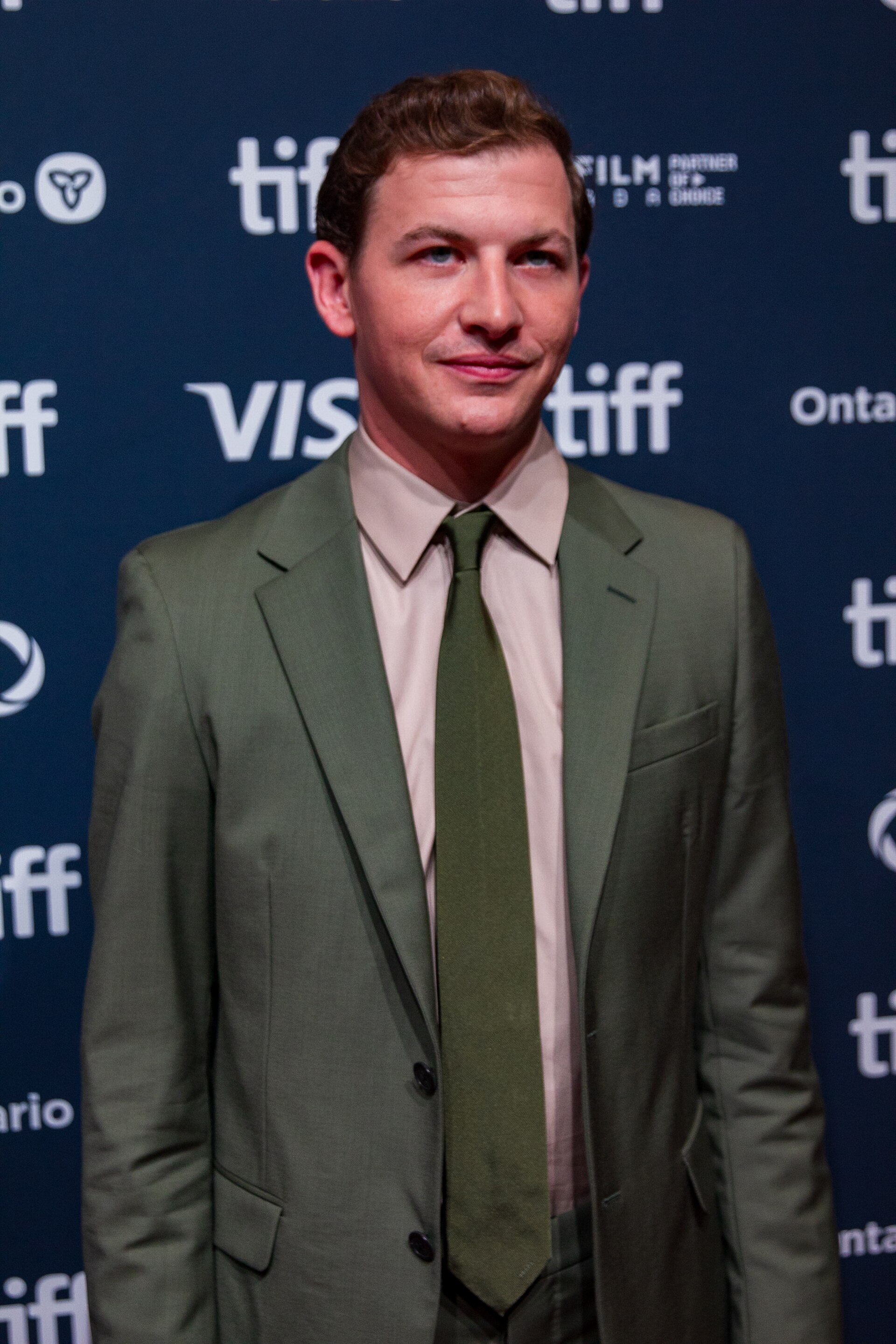 Tye Sheridan, actor, at the 2024 Toronto International Film Festival (TIFF) for the movie The Order.