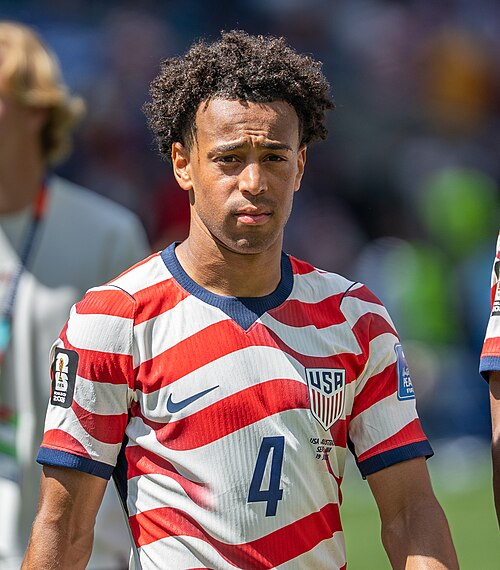 Tyler Adams during United States v Australia on 19 June 2026 at the 2026 FIFA World Cup