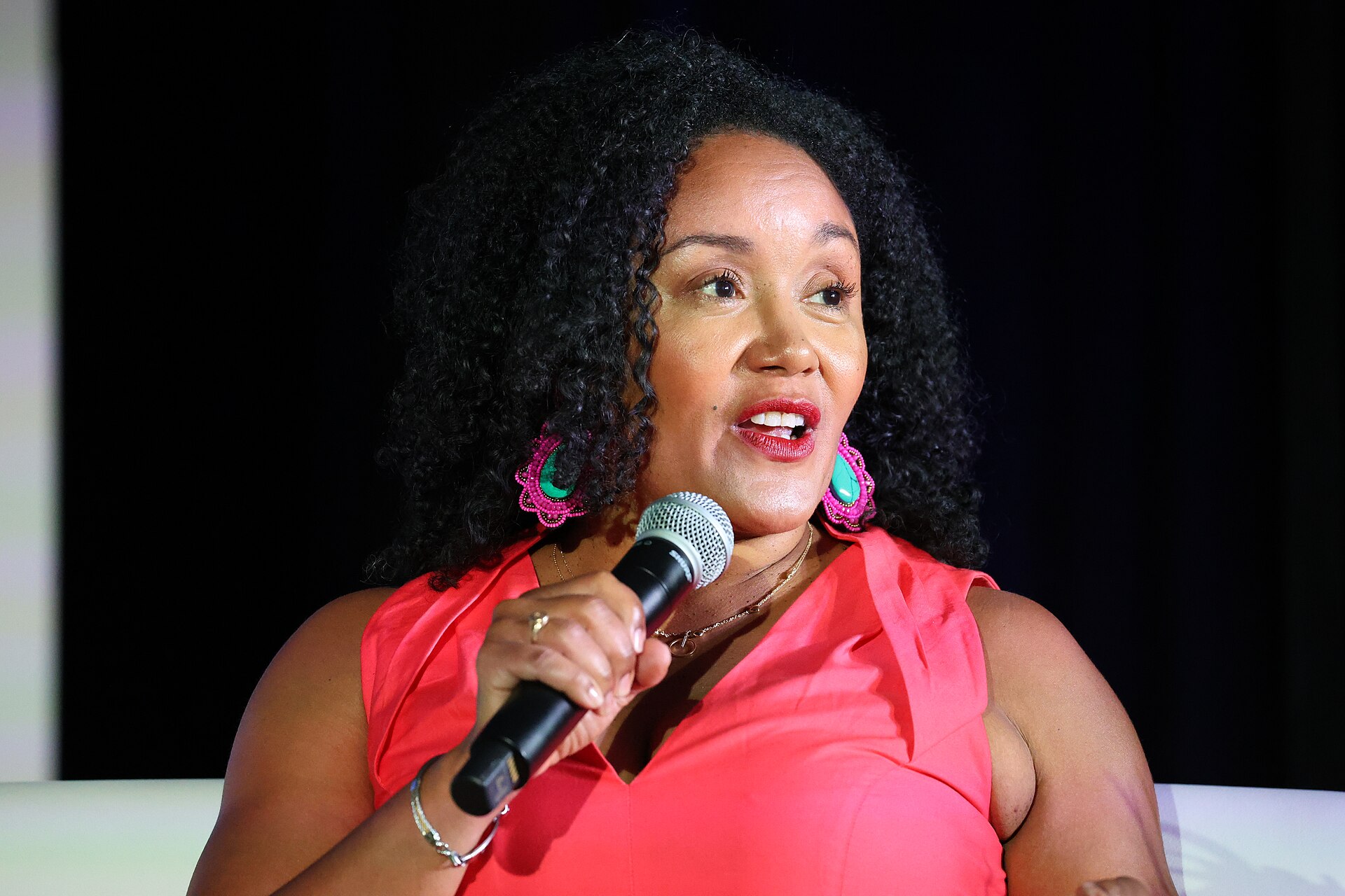 Tynesia Boyea-Robinson, author, at the Essence Festival of Culture Global Black Economic Forum 2025 in New Orleans, Louisiana in July 2025.