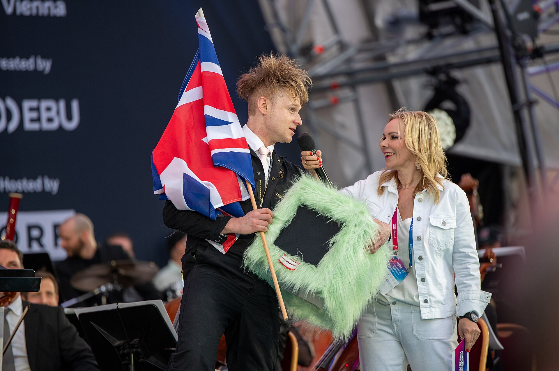 UK, ESC 2026 Turquise Carpet 05
