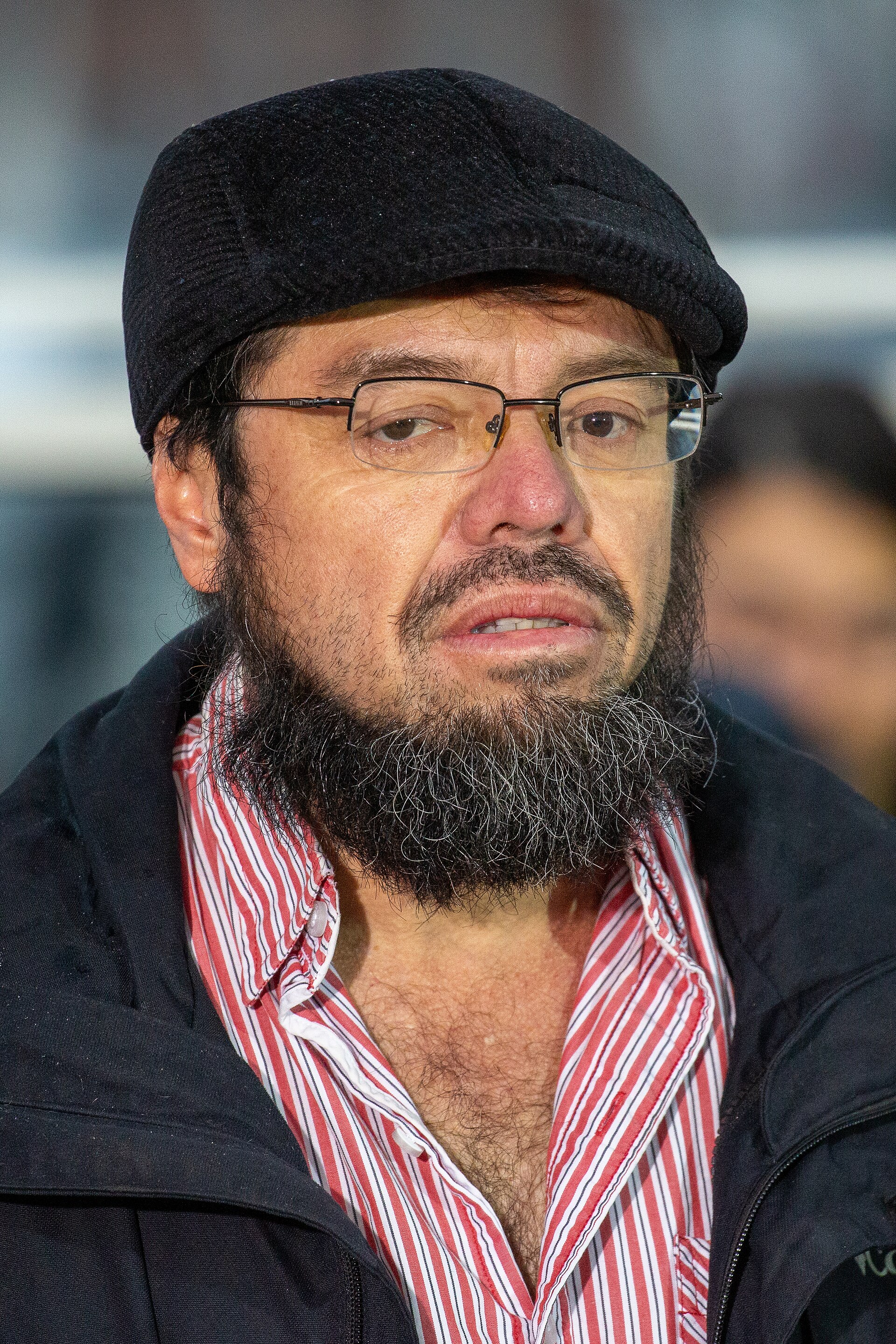 Ubeimar Rios at 2025 Cannes Un Poeta Photocall