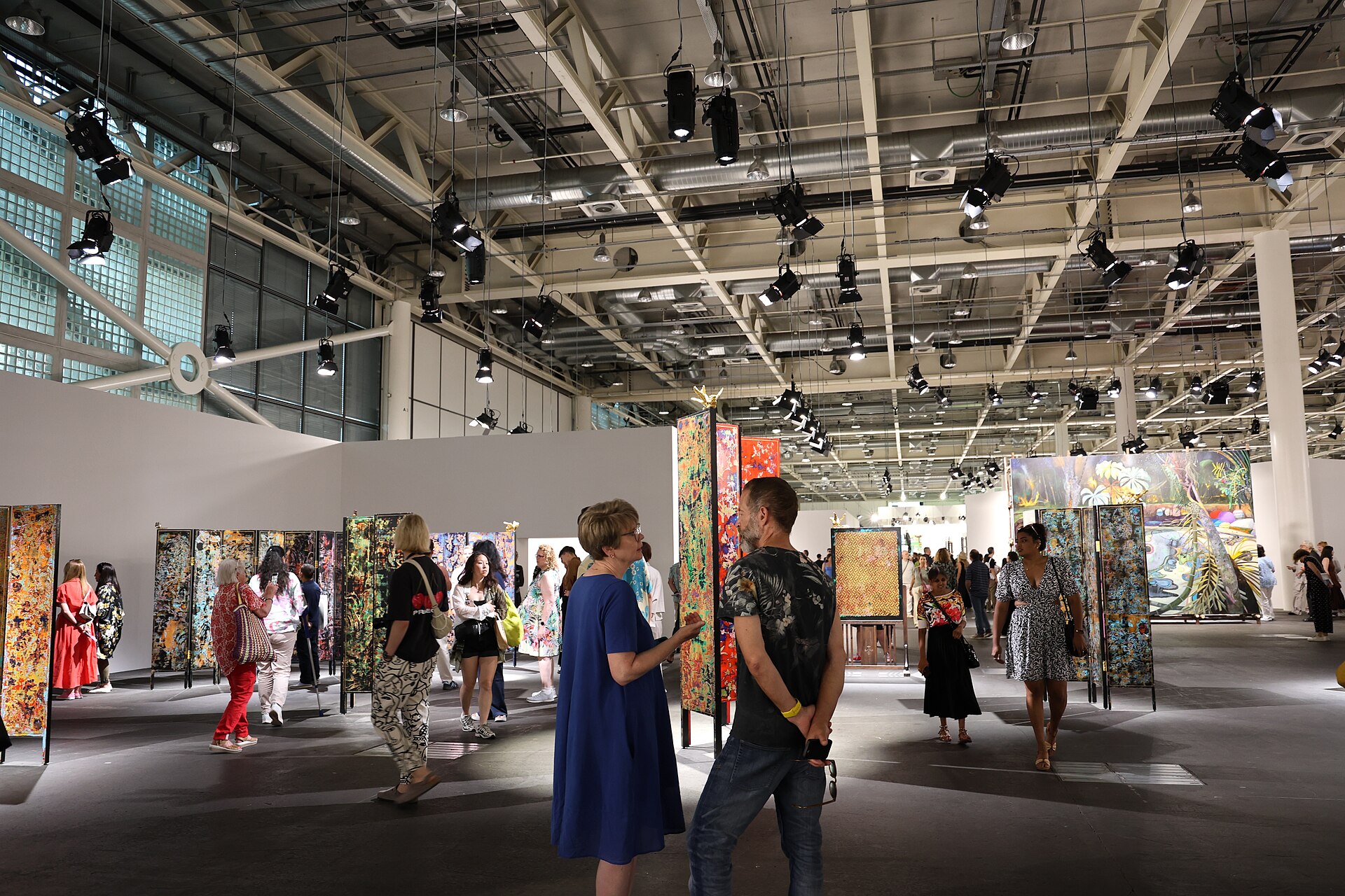 Unlimited showcase at Art Basel 2025 in Hall 1 in Basel, Switzerland