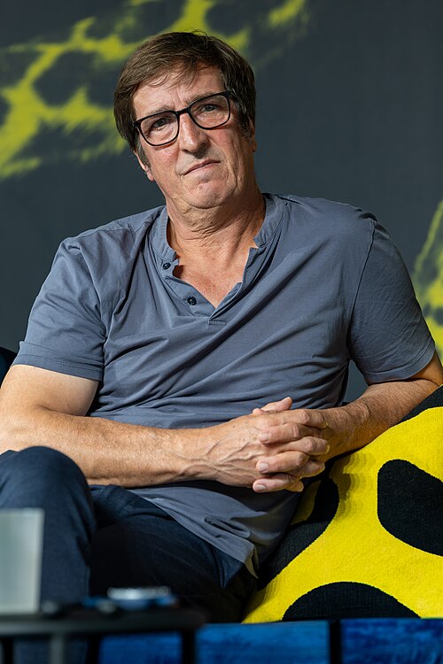 Uwe Schott at the Q&A for I Rarely Wake Up Dreaming at the 2026 Locarno Film Festival