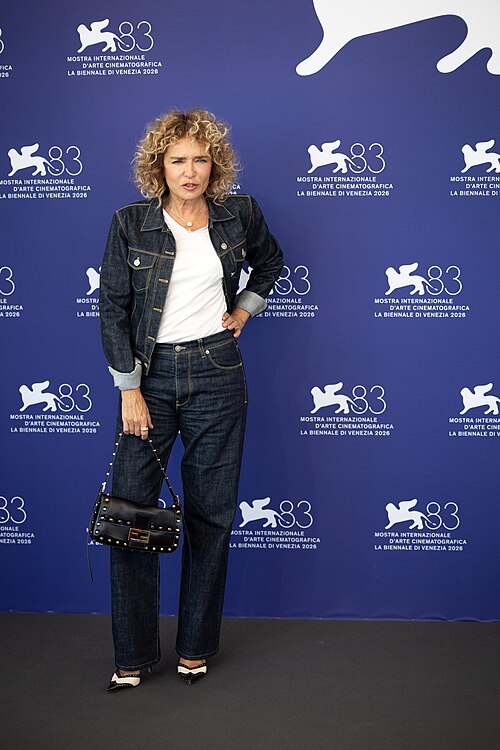 Valeria Golino, actress, at 83rd Venice International Film Festival in Venice, Italy for the film Nessun Dolore.