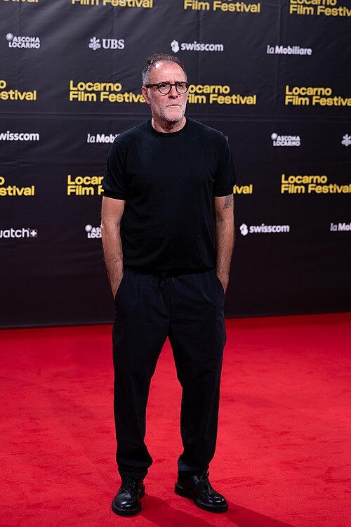 Valerio Mastandrea on the red carpet at the 79th Locarno Film Festival 2026